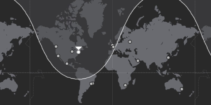 карта полетов