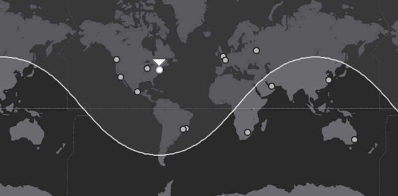карта полетов