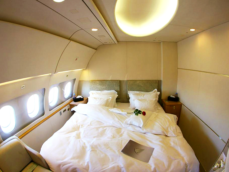 салон бизнес джета Airbus A319 CJ