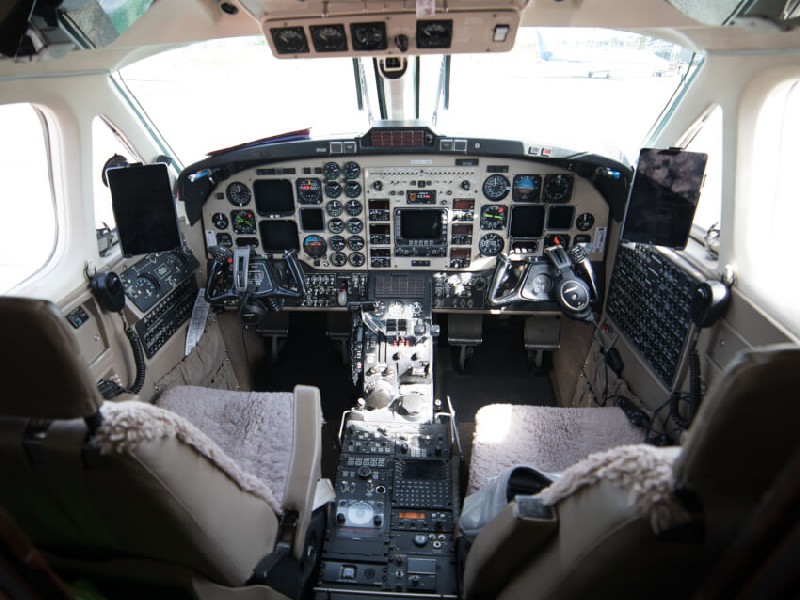 перелет самолетом Beechcraft King Air 350