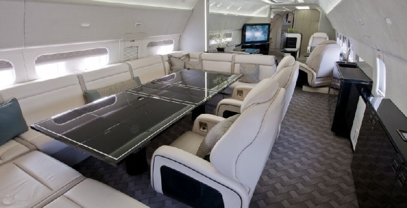 фото частного самолета Boeing Business Jet (BBJ)