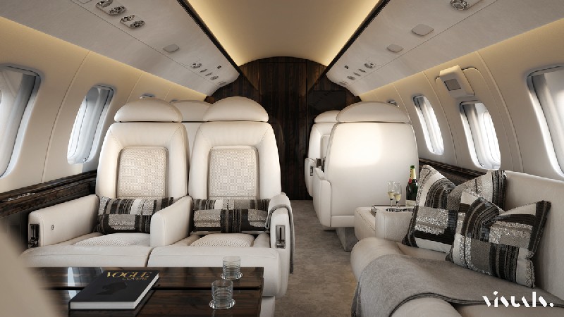 фото частного самолета Bombardier Challenger 600