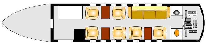 бизнес джет Beechcraft Hawker 1000