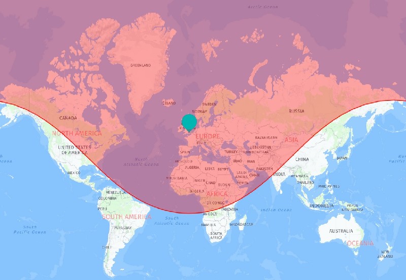 карта перелетов