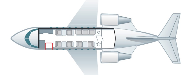 бизнес джет Bombardier Challenger 605