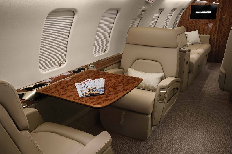 фото частного самолета Bombardier Challenger 650