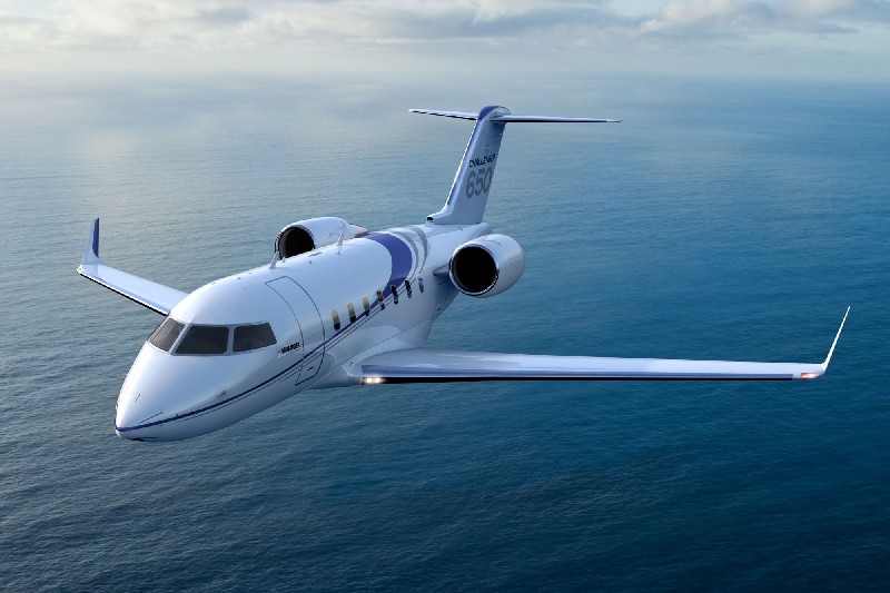 бизнес джет Bombardier Challenger 650 в Украине