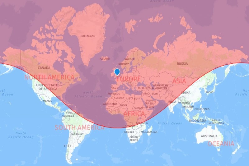карта полетов