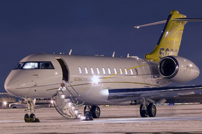 арендовать бизнес джет Bombardier Global 5000