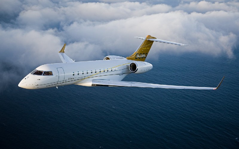 бизнес джет Bombardier Global 5000 в Украине
