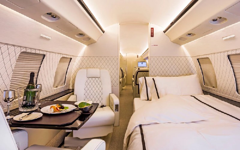 перелет самолетом Bombardier Global Express