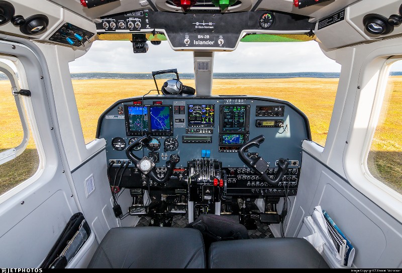 перелет самолетом Britten-Norman Islander