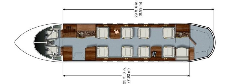бизнес джет Beechcraft Hawker 4000