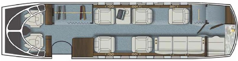 бизнес джет Beechcraft Hawker 750