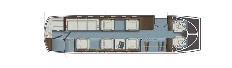 бизнес джет Beechcraft Hawker 850 XP