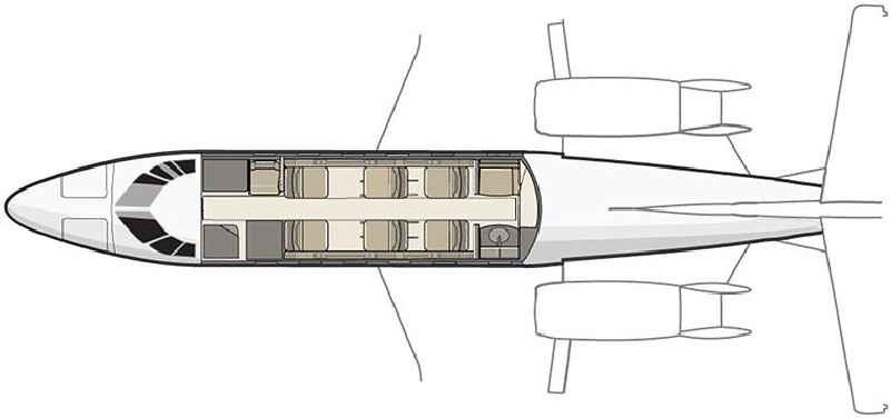 бизнес джет Cessna Citation Excel