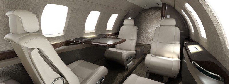 салон бизнес джета Cessna Citation M2