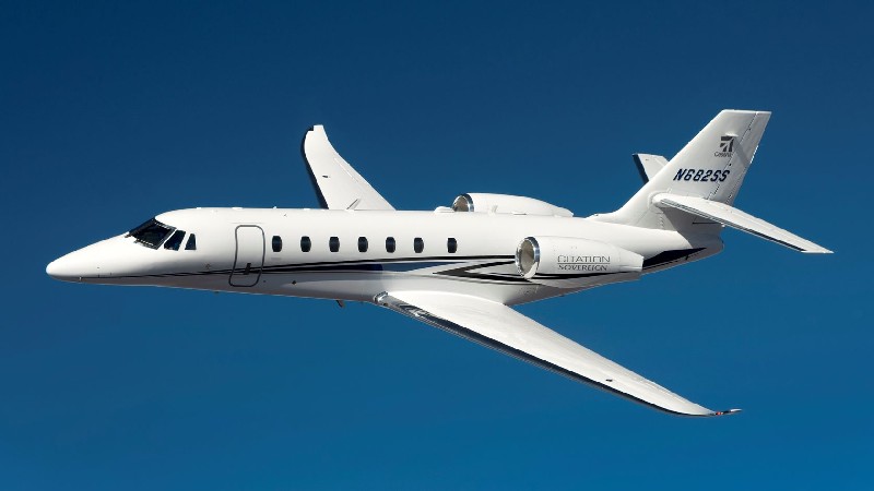 бизнес джет Cessna Citation Sovereign в Украине
