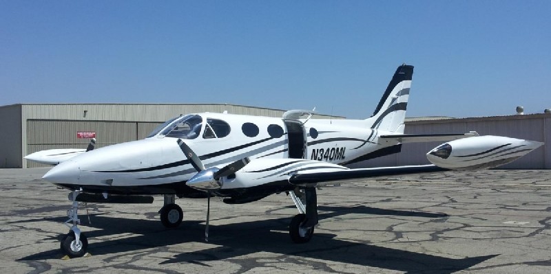 арендовать бизнес джет Cessna 340