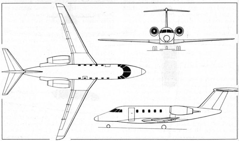 бизнес джет Cessna Citation VII