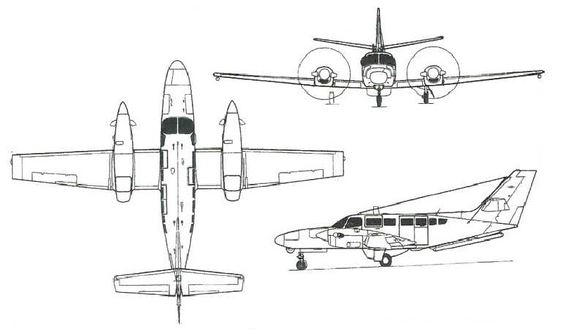 бизнес джет Cessna F406 Caravan II