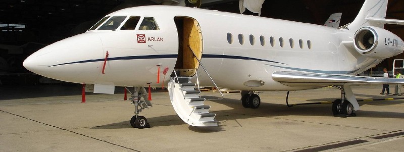 арендовать бизнес джет Dassault Falcon 2000 EX