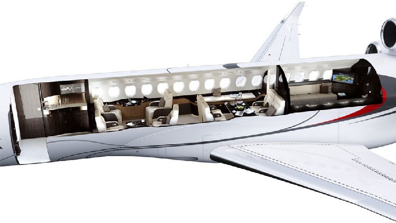 бизнес джет Dassault Falcon 8X