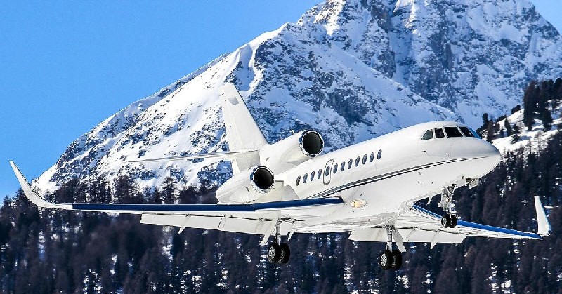 бизнес джет Dassault Falcon 900 в Украине