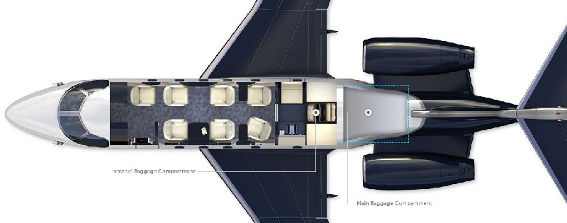 бизнес джет Embraer Legacy 450