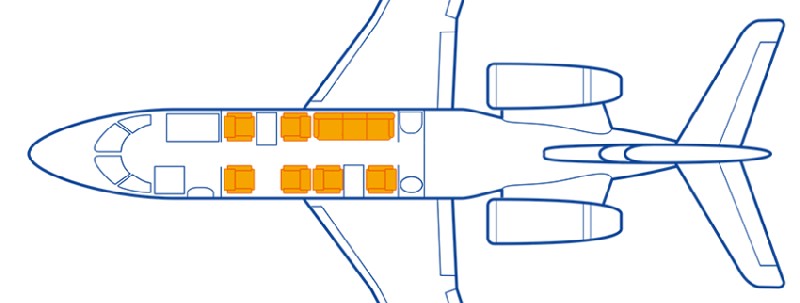 бизнес джет Embraer Legacy 500