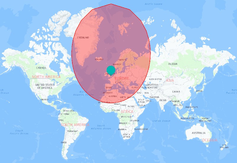 карта полетов