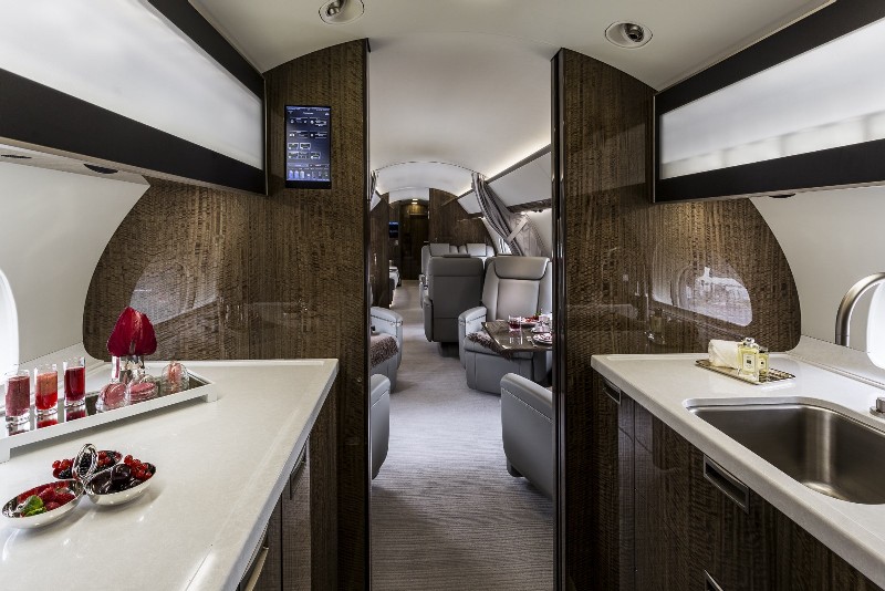 перелет самолетом Gulfstream G650