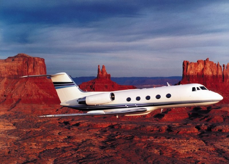 бизнес джет Gulfstream II в Украине