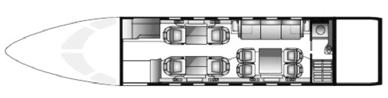 бизнес джет Gulfstream G280