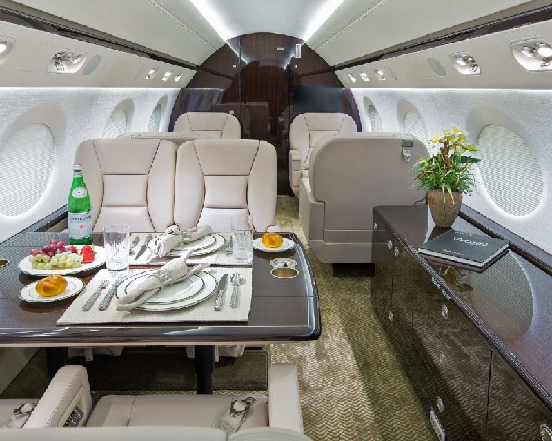 фото частного самолета Gulfstream G350