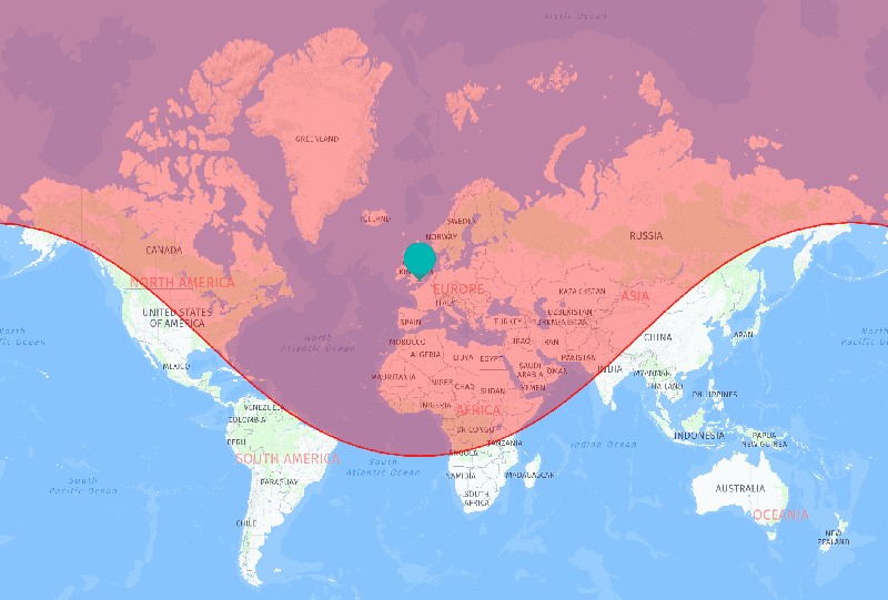 карта полетов