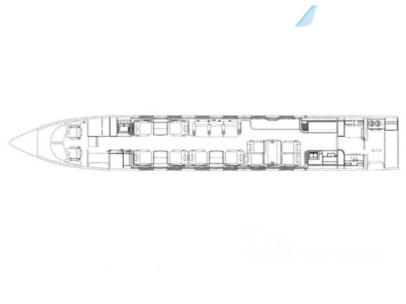 бизнес джет Gulfstream G400