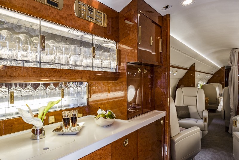 перелет самолетом Gulfstream G550
