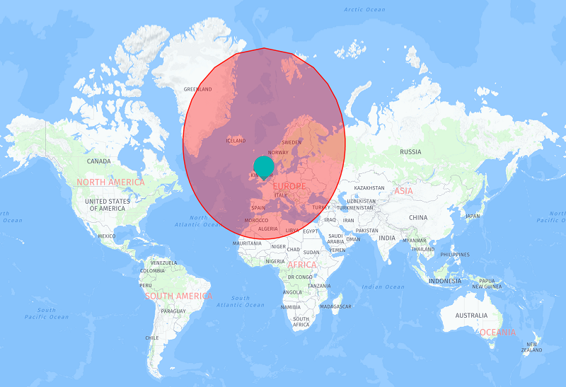 карта полетов