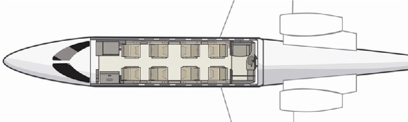 бизнес джет Learjet 45