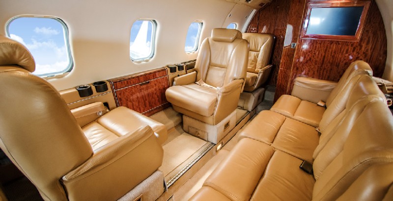 аренда самолета Learjet 55